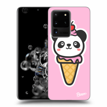 Picasee ULTIMATE CASE pro Samsung Galaxy S20 Ultra 5G G988F - Ice Cream Panda