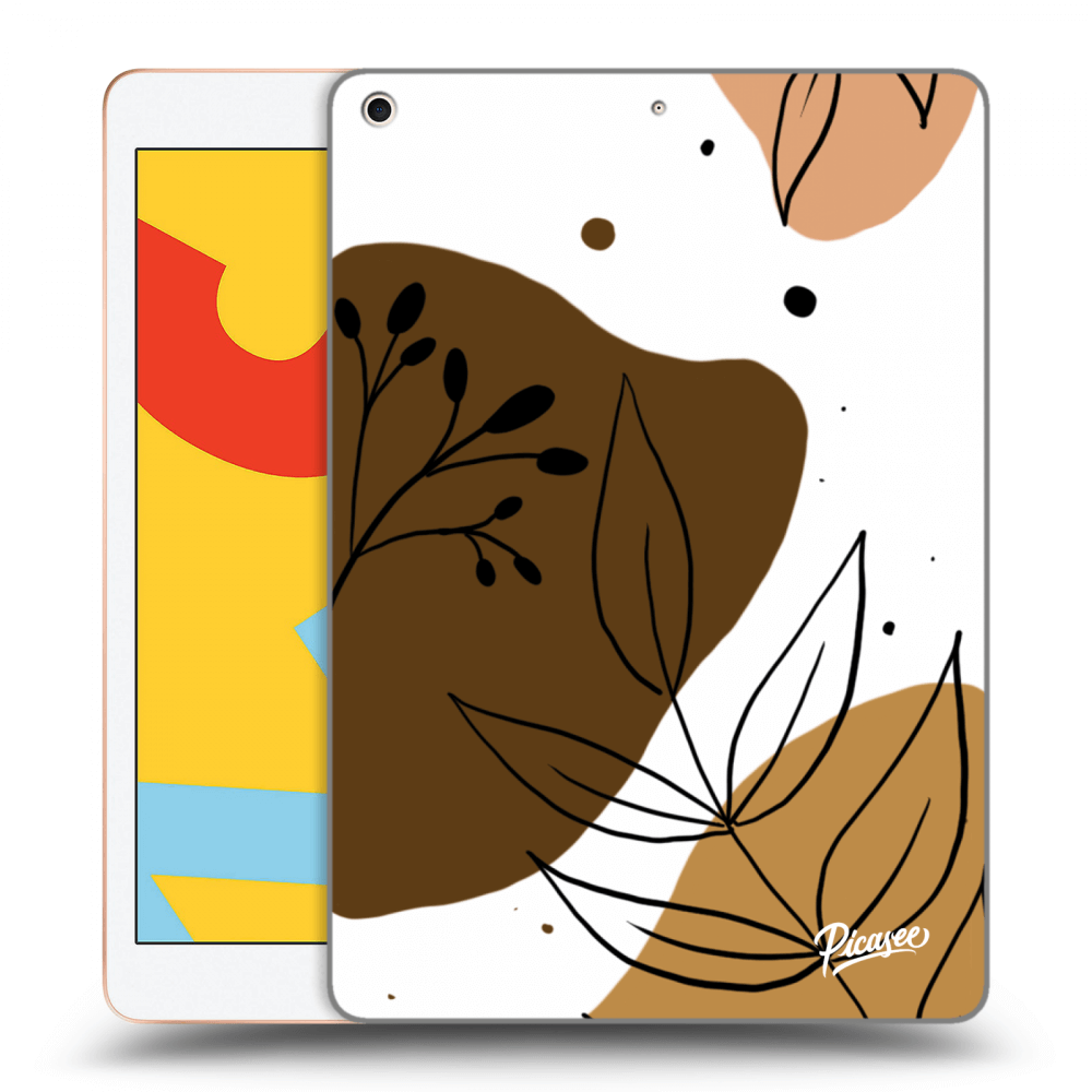 Picasee silikonový průhledný obal pro Apple iPad 10.2" 2019 (7. gen) - Boho style