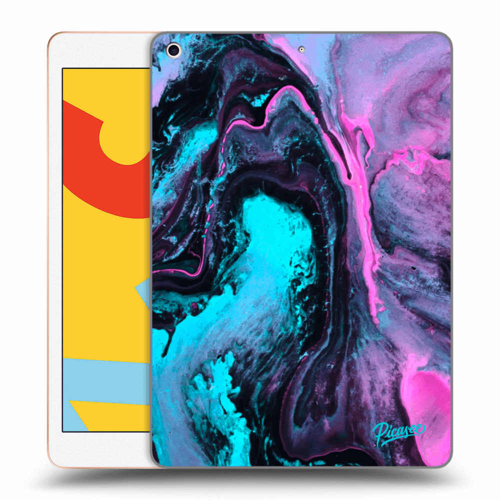 Picasee silikonový černý obal pro Apple iPad 10.2" 2019 (7. gen) - Lean 2