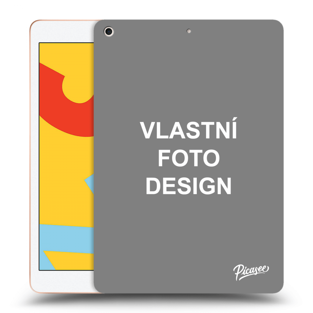 Picasee silikonový průhledný obal pro Apple iPad 10.2" 2019 (7. gen) - Vlastní fotka/motiv