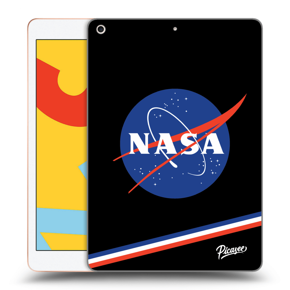 Picasee silikonový průhledný obal pro Apple iPad 10.2" 2019 (7. gen) - NASA Original