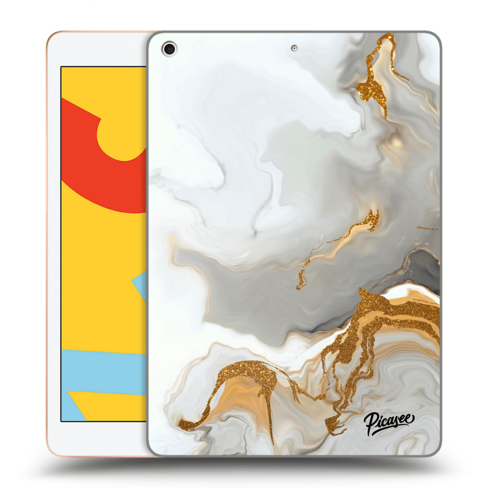 Picasee silikonový černý obal pro Apple iPad 10.2" 2019 (7. gen) - Her