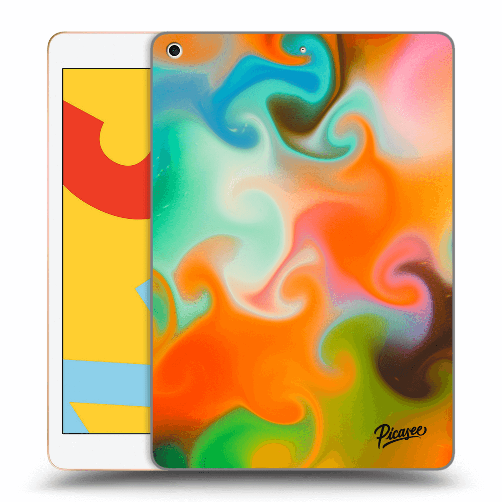 Picasee silikonový průhledný obal pro Apple iPad 10.2" 2019 (7. gen) - Juice