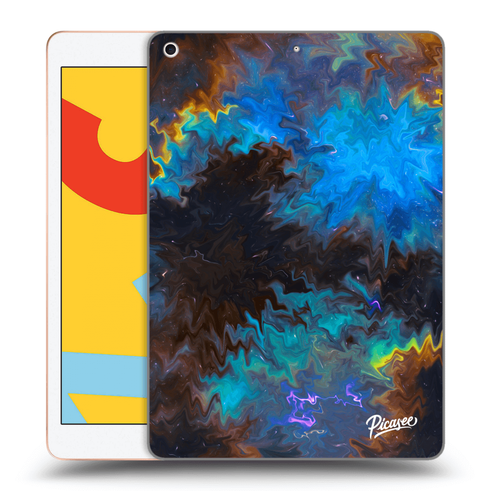 Picasee silikonový průhledný obal pro Apple iPad 10.2" 2019 (7. gen) - Space