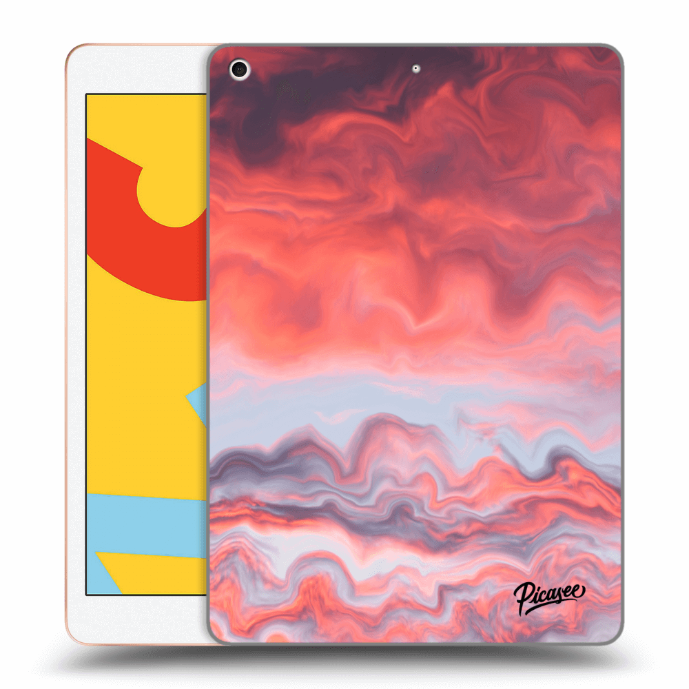 Picasee silikonový průhledný obal pro Apple iPad 10.2" 2019 (7. gen) - Sunset