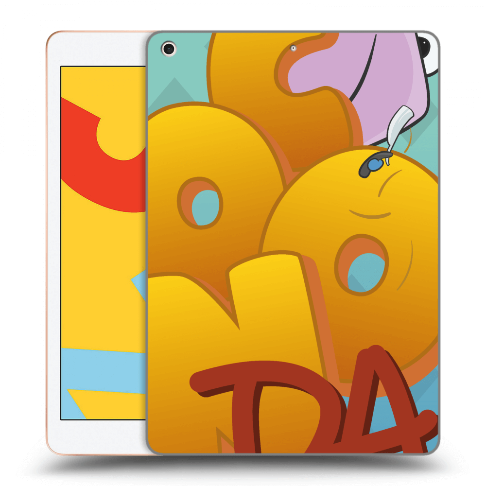 Picasee silikonový průhledný obal pro Apple iPad 10.2" 2019 (7. gen) - Obří COONDA