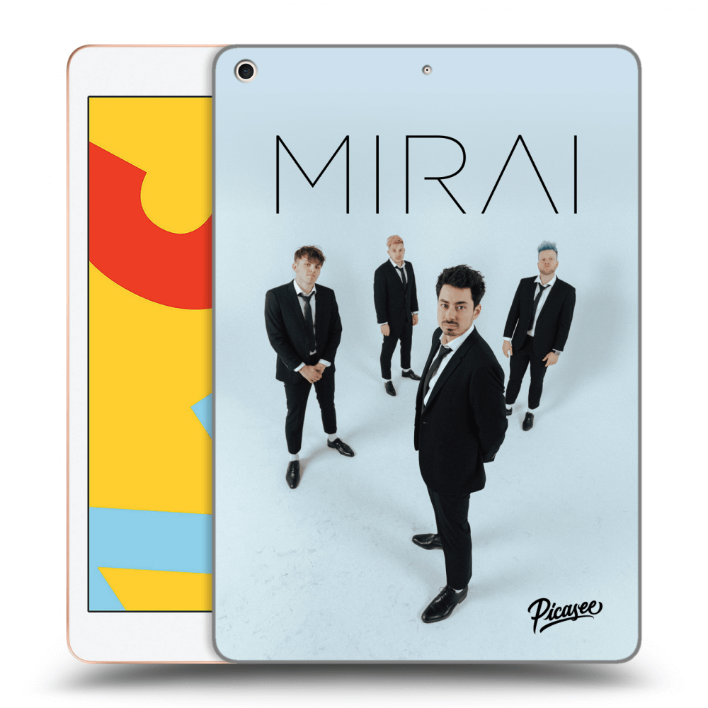 Picasee silikonový průhledný obal pro Apple iPad 10.2" 2019 (7. gen) - Mirai - Gentleman 1