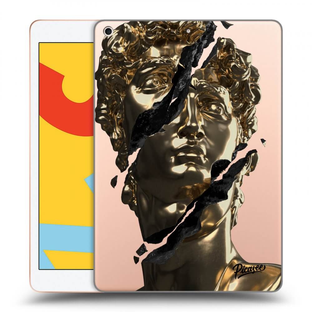 Picasee silikonový průhledný obal pro Apple iPad 10.2" 2019 (7. gen) - Golder