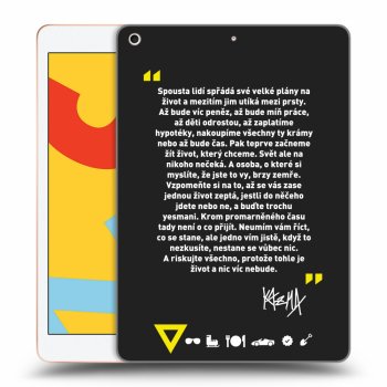 Obal pro Apple iPad 10.2" 2019 (7. gen) - Kazma - BUĎTE TROCHU YESMANI