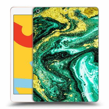 Obal pro Apple iPad 2019 (7. gen) - Green Gold