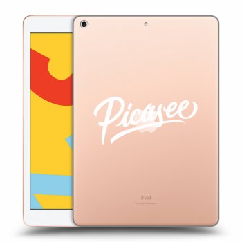 Picasee silikonový průhledný obal pro Apple iPad 10.2" 2019 (7. gen) - Picasee - White