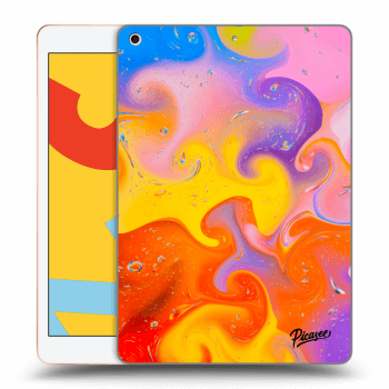 Picasee silikonový průhledný obal pro Apple iPad 10.2" 2019 (7. gen) - Bubbles