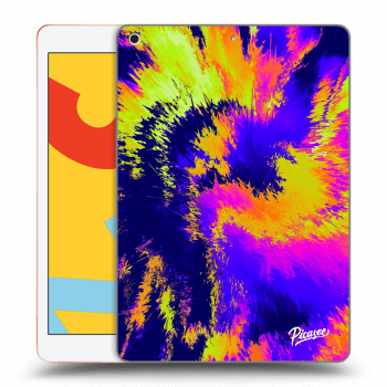 Picasee silikonový průhledný obal pro Apple iPad 10.2" 2019 (7. gen) - Burn