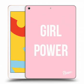 Picasee silikonový průhledný obal pro Apple iPad 10.2" 2019 (7. gen) - Girl power