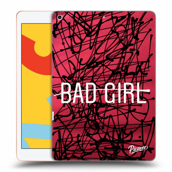 Picasee silikonový průhledný obal pro Apple iPad 10.2" 2019 (7. gen) - Bad girl