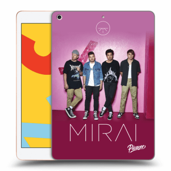 Picasee silikonový průhledný obal pro Apple iPad 10.2" 2019 (7. gen) - Mirai - Pink