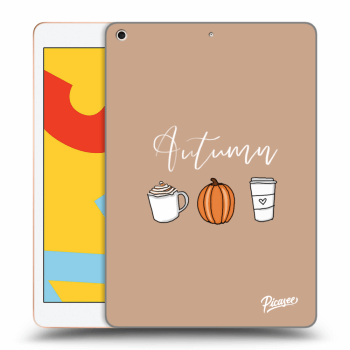 Picasee silikonový průhledný obal pro Apple iPad 10.2" 2019 (7. gen) - Autumn