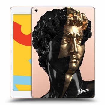 Picasee silikonový průhledný obal pro Apple iPad 10.2" 2019 (7. gen) - Wildfire - Black