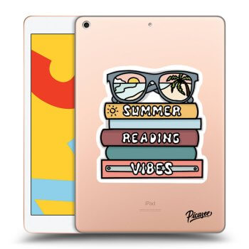 Picasee silikonový průhledný obal pro Apple iPad 10.2" 2019 (7. gen) - Summer reading vibes