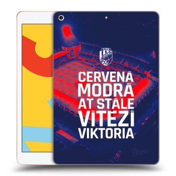 Picasee silikonový průhledný obal pro Apple iPad 10.2" 2019 (7. gen) - FC Viktoria Plzeň E