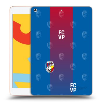 Picasee silikonový průhledný obal pro Apple iPad 10.2" 2019 (7. gen) - FC Viktoria Plzeň F