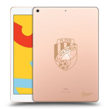 Picasee silikonový průhledný obal pro Apple iPad 10.2" 2019 (7. gen) - FC Viktoria Plzeň I