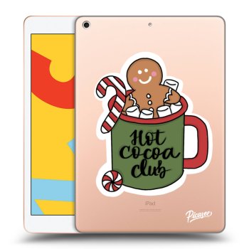 Picasee silikonový průhledný obal pro Apple iPad 10.2" 2019 (7. gen) - Hot Cocoa Club