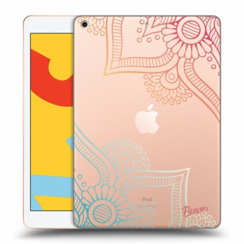 Obal pro Apple iPad 10.2" 2019 (7. gen) - Flowers pattern