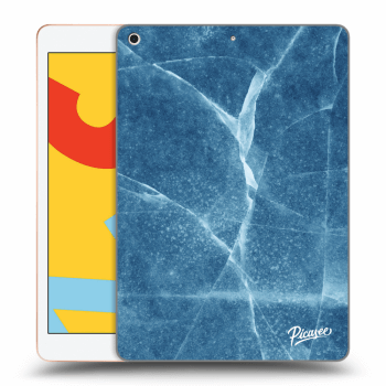 Picasee silikonový černý obal pro Apple iPad 10.2" 2019 (7. gen) - Blue marble
