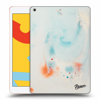 Picasee silikonový průhledný obal pro Apple iPad 10.2" 2019 (7. gen) - Splash