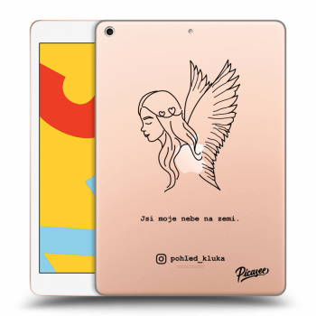 Picasee silikonový průhledný obal pro Apple iPad 10.2" 2019 (7. gen) - Heaven