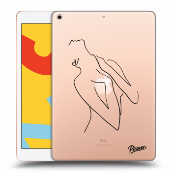 Picasee silikonový průhledný obal pro Apple iPad 10.2" 2019 (7. gen) - Sensual girl