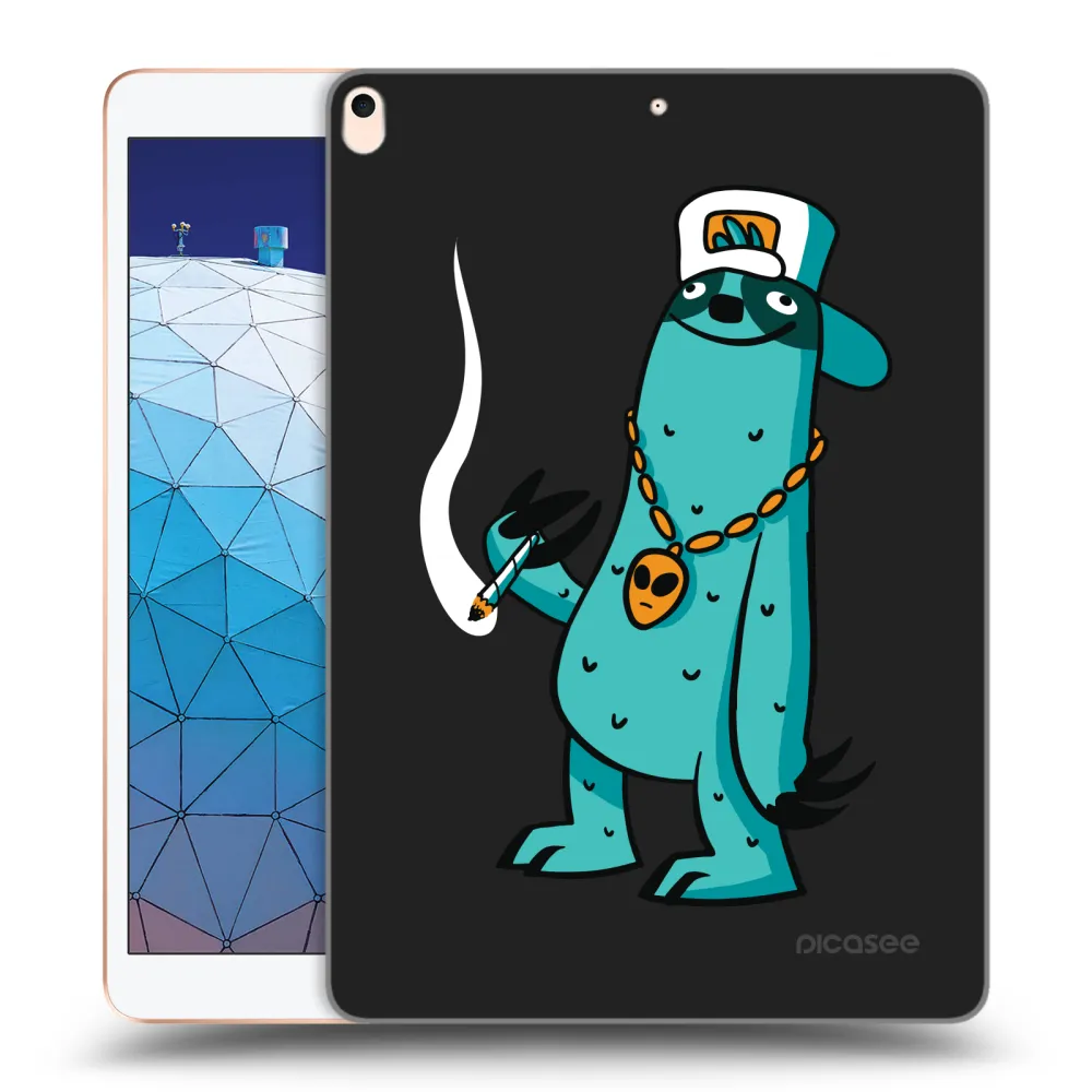 Picasee silikonový černý obal pro Apple iPad Air 10.5" 2019 (3.gen) - Earth - Je mi fajn