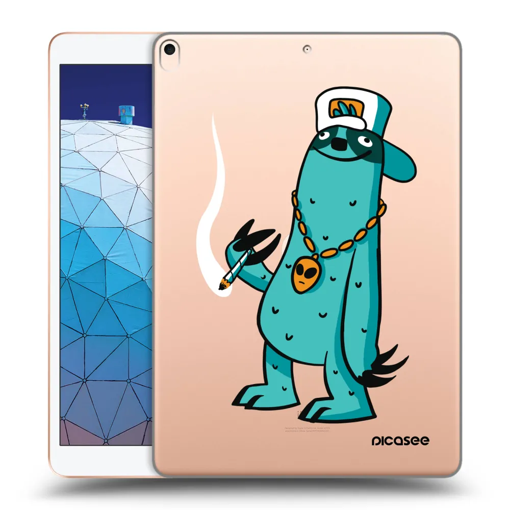 Picasee silikonový průhledný obal pro Apple iPad Air 10.5" 2019 (3.gen) - Earth - Je mi fajn