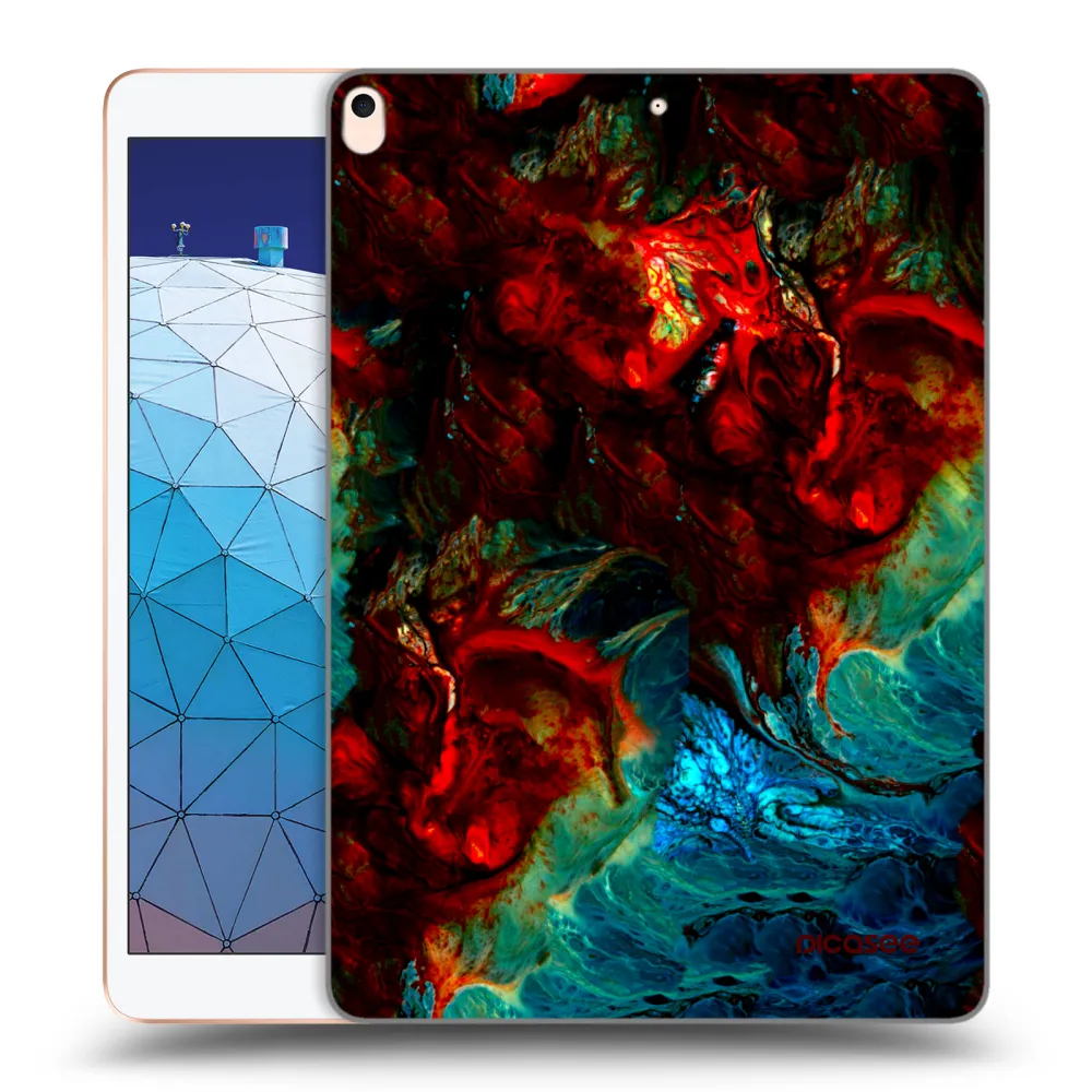Picasee silikonový průhledný obal pro Apple iPad Air 10.5" 2019 (3.gen) - Universe