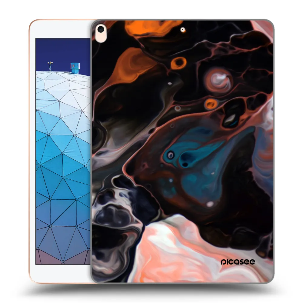 Picasee silikonový průhledný obal pro Apple iPad Air 10.5" 2019 (3.gen) - Cream