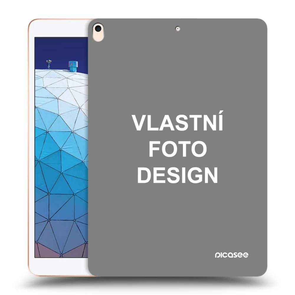 Silikonový průhledný obal pro Apple iPad Air 10.5" 2019 (3.gen) - Vlastní fotka/motiv