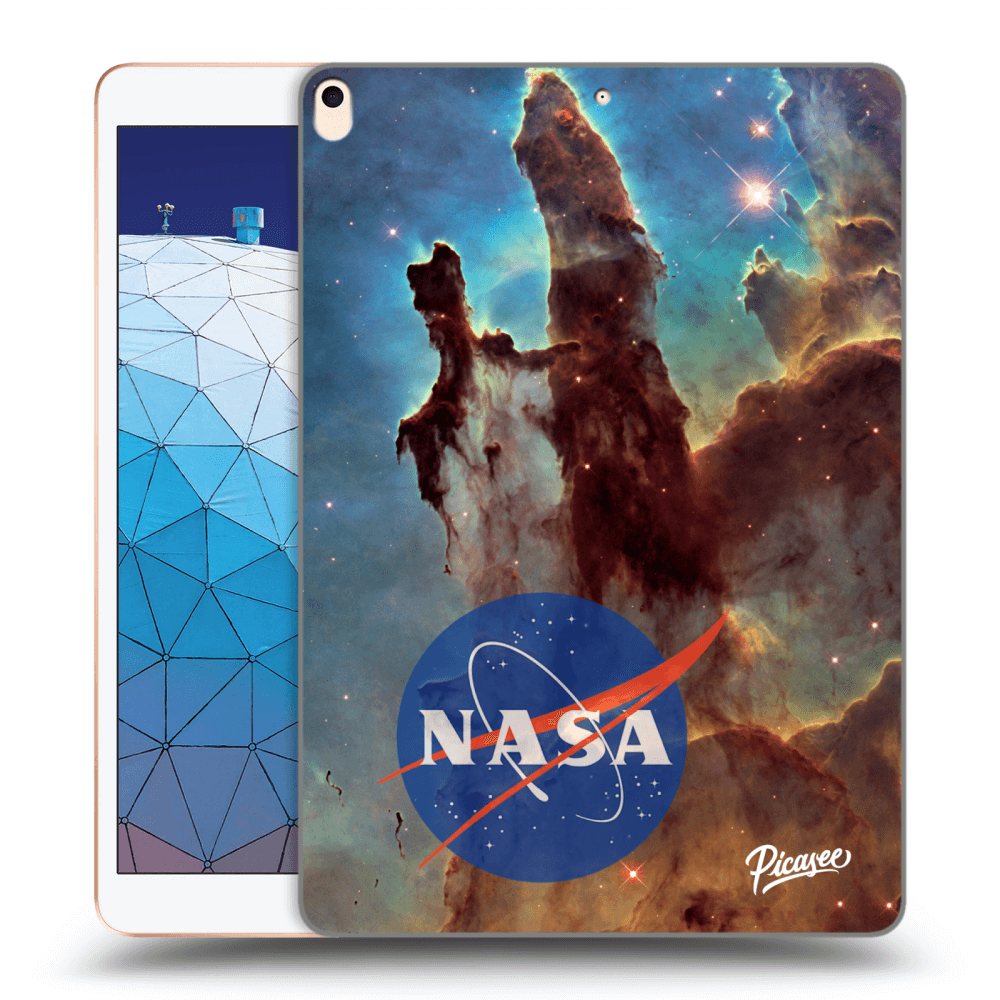 Picasee silikonový průhledný obal pro Apple iPad Air 10.5" 2019 (3.gen) - Eagle Nebula