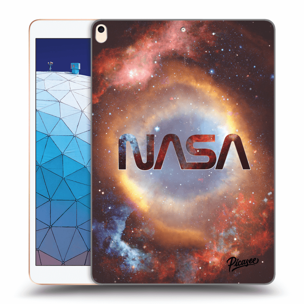 Picasee silikonový průhledný obal pro Apple iPad Air 10.5" 2019 (3.gen) - Nebula