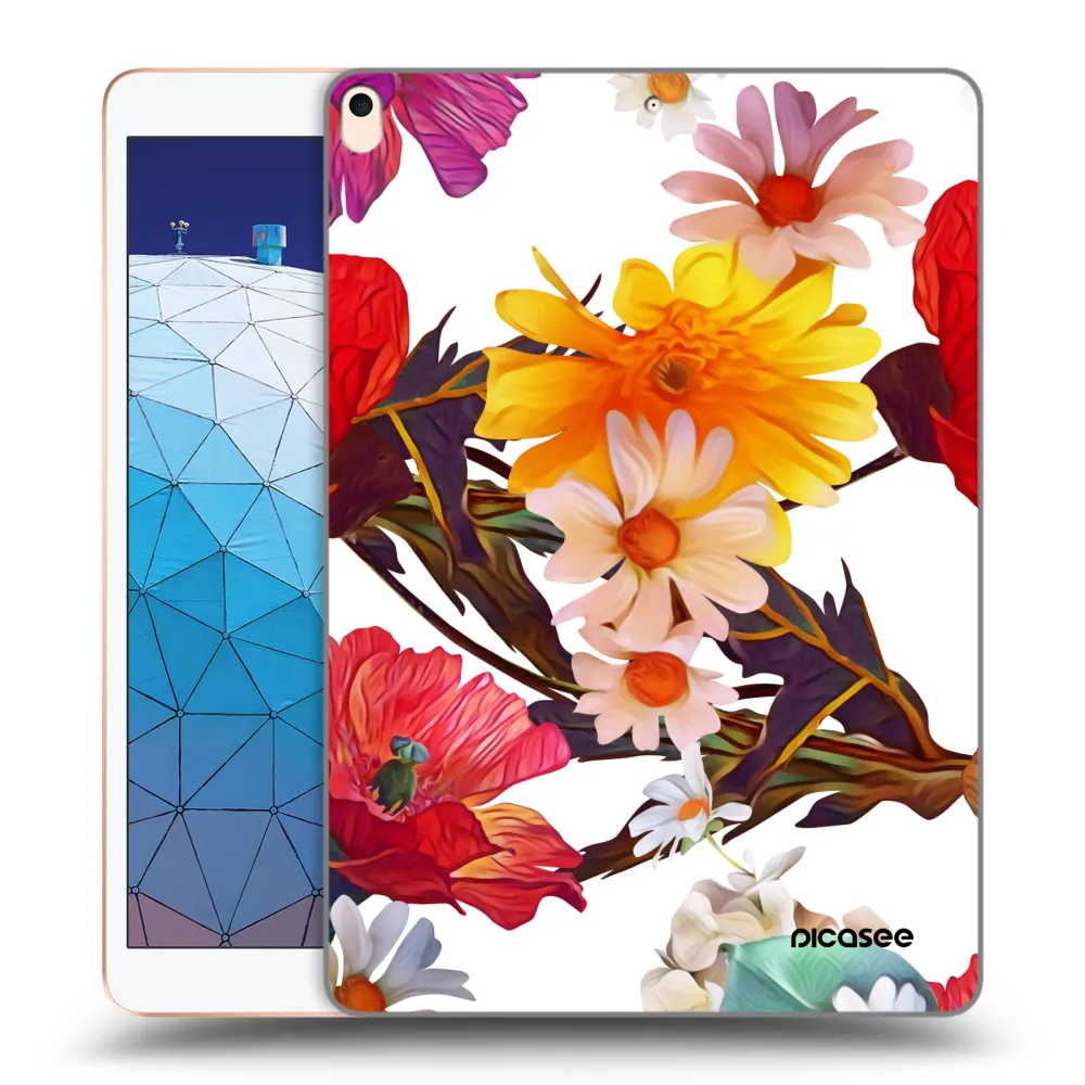 Picasee silikonový průhledný obal pro Apple iPad Air 10.5" 2019 (3.gen) - Meadow