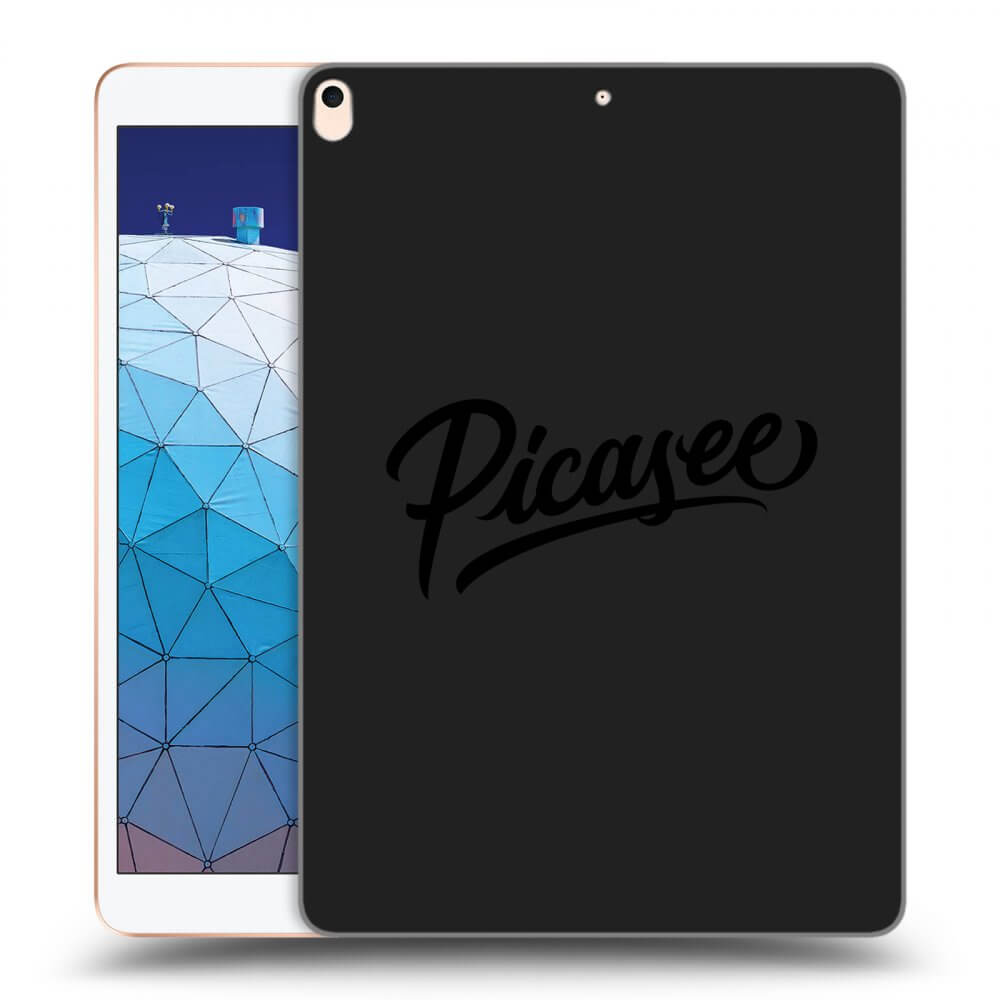 Picasee silikonový černý obal pro Apple iPad Air 10.5" 2019 (3.gen) - Picasee - old logo - black