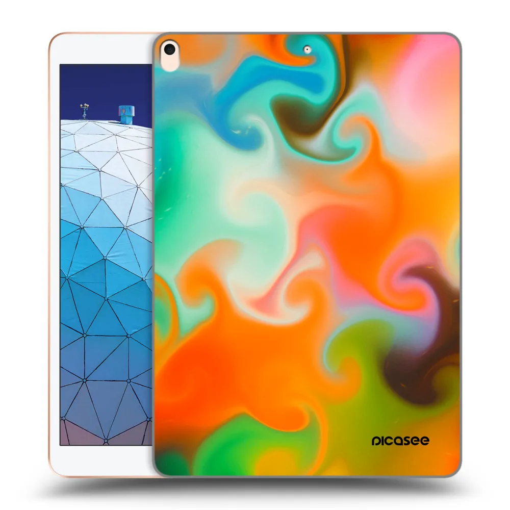 Picasee silikonový průhledný obal pro Apple iPad Air 10.5" 2019 (3.gen) - Juice
