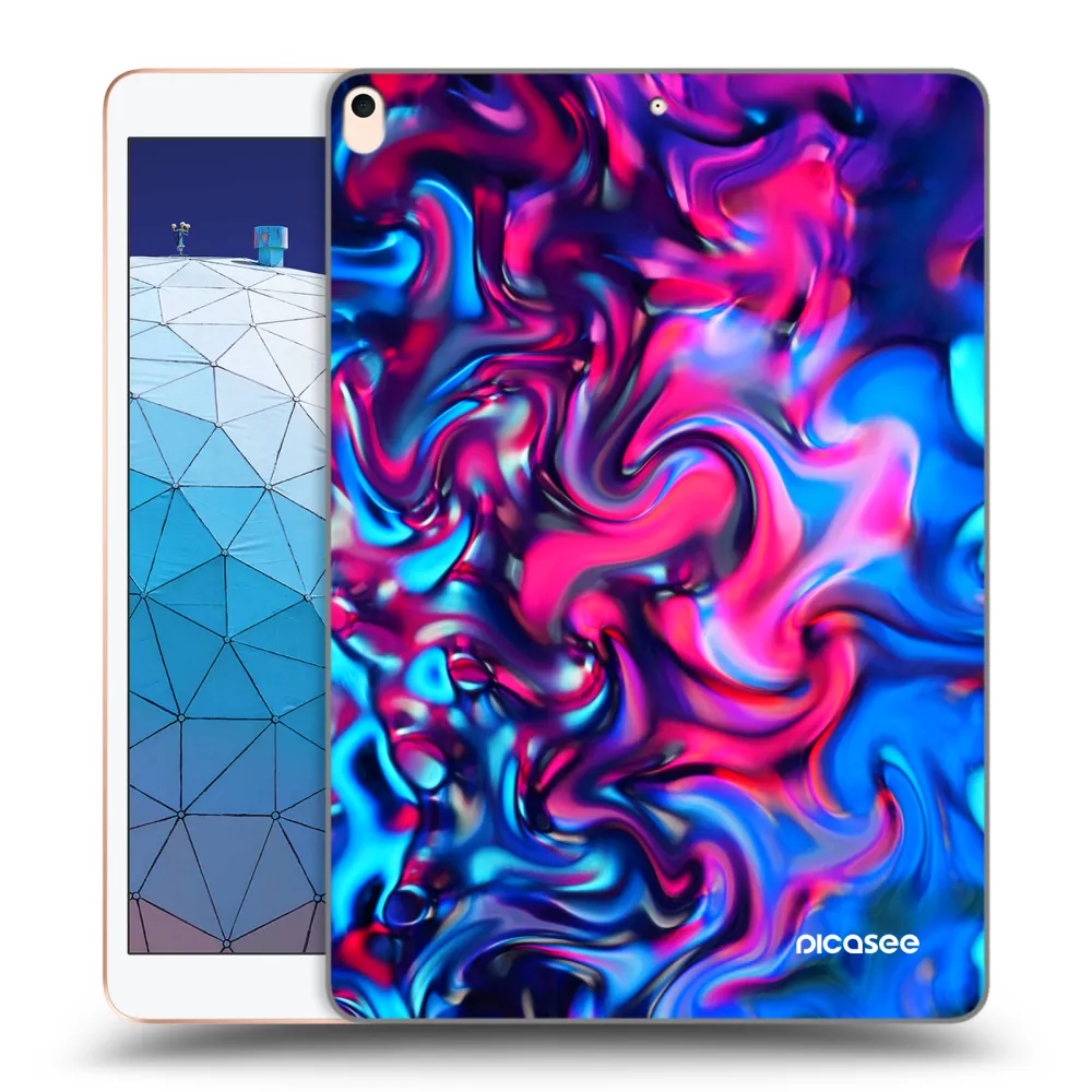 Picasee silikonový průhledný obal pro Apple iPad Air 10.5" 2019 (3.gen) - Redlight