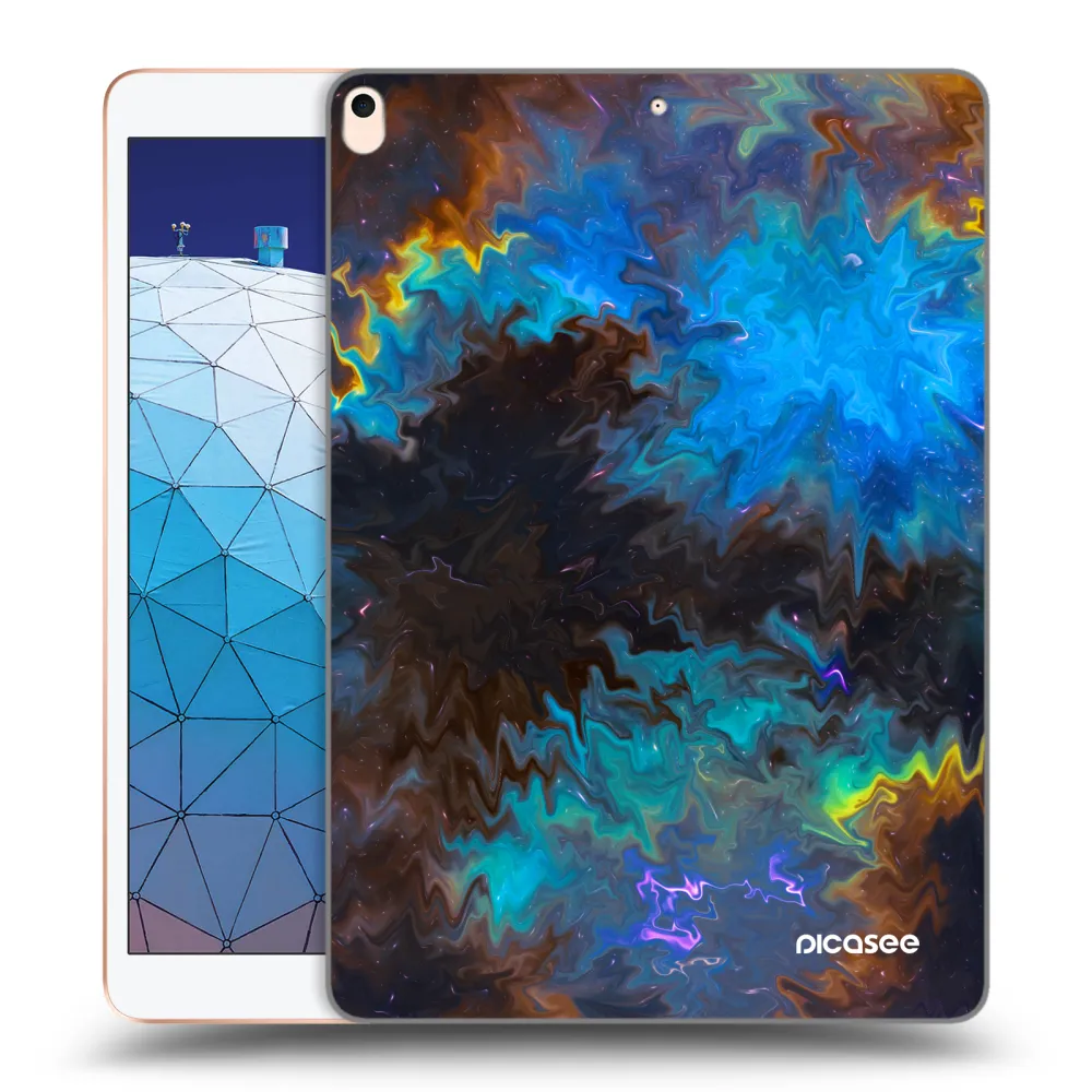 Picasee silikonový průhledný obal pro Apple iPad Air 10.5" 2019 (3.gen) - Space
