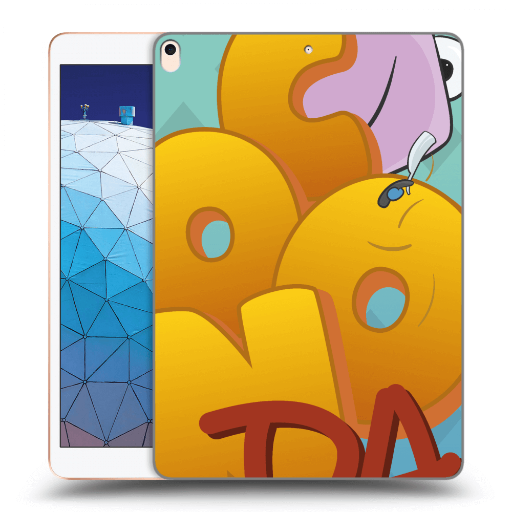 Picasee silikonový průhledný obal pro Apple iPad Air 10.5" 2019 (3.gen) - Obří COONDA