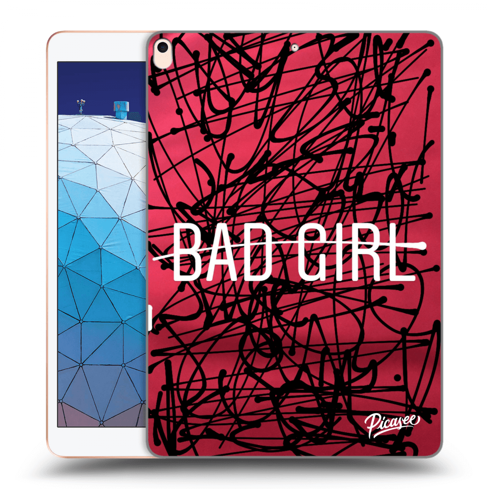 Picasee silikonový průhledný obal pro Apple iPad Air 10.5" 2019 (3.gen) - Bad girl