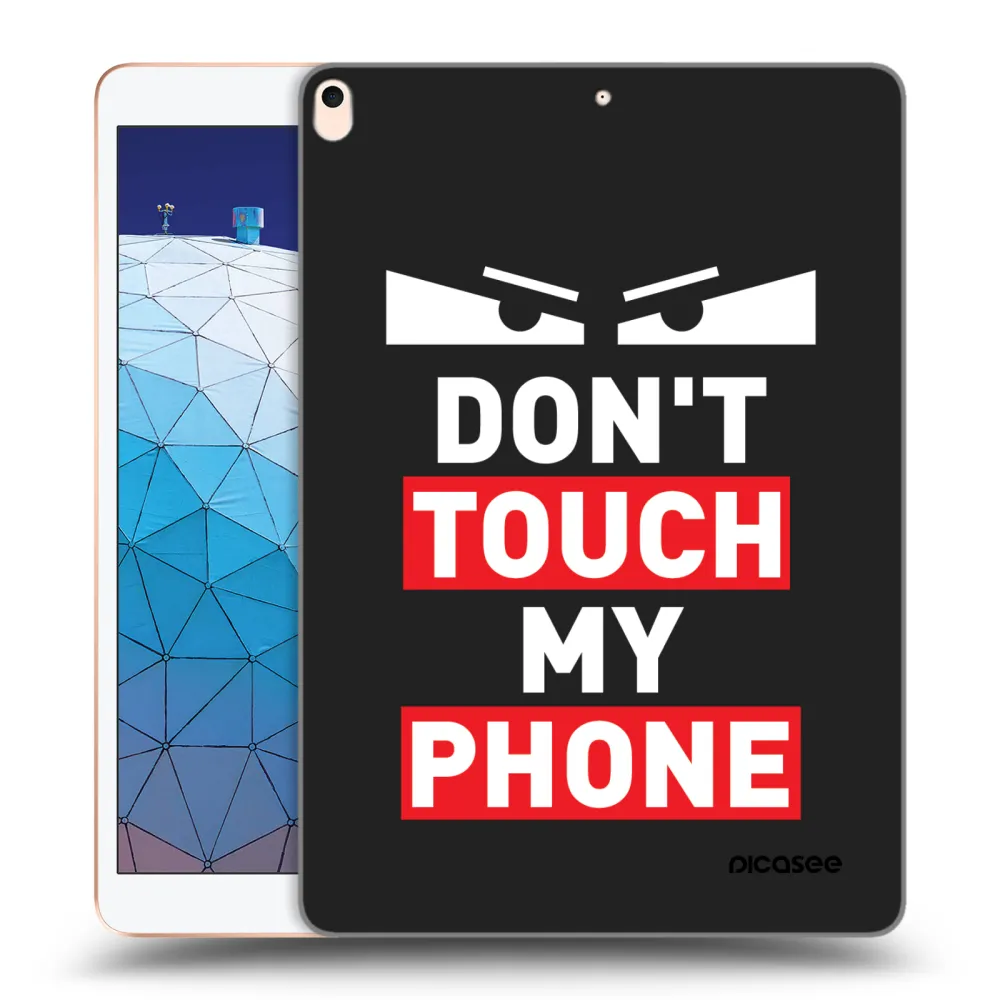 Picasee silikonový černý obal pro Apple iPad Air 10.5" 2019 (3.gen) - Shadow Eye - Transparent