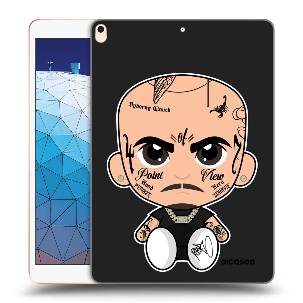 Picasee silikonový černý obal pro Apple iPad Air 10.5" 2019 (3.gen) - Separ