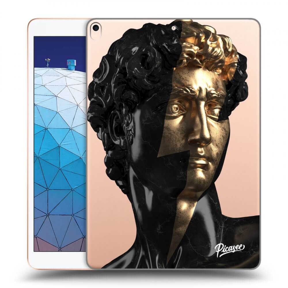 Picasee silikonový průhledný obal pro Apple iPad Air 10.5" 2019 (3.gen) - Wildfire - Black