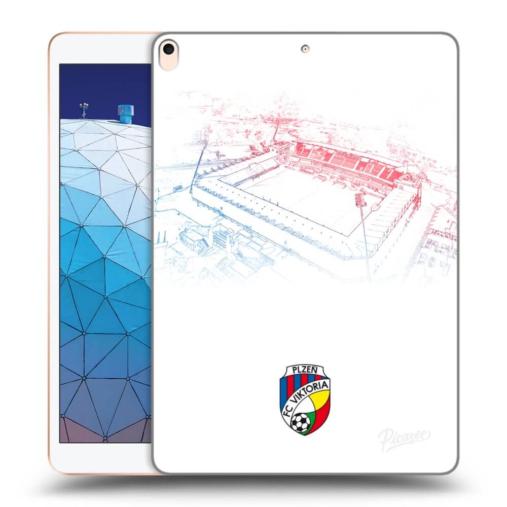 Picasee silikonový průhledný obal pro Apple iPad Air 10.5" 2019 (3.gen) - FC Viktoria Plzeň C